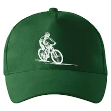 MTB kreslený cyklista MTB kreslený cyklista