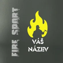 Hasiči - oheň - Váš název - Prso + záda