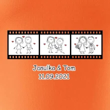 Svatební den - váš nápis (Hana-creative)