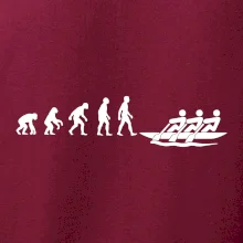 Evoluce veslování 3 lidi
