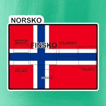 Norsko vlajka další státy