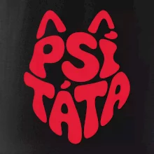 Psí táta nápis v hlavě