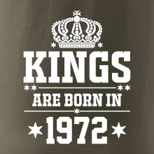Kings are born in 1972