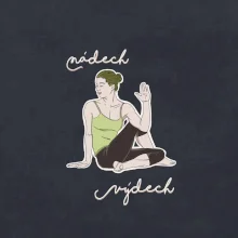 Yoga nádech výdech (Radek Pilař ART)