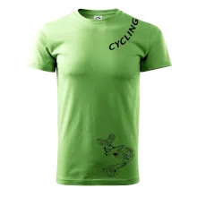 Cycling nápis šikmo