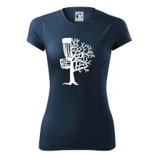 Disc golf pozor strom