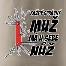 Každý správný muž, má u sebe nůž