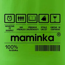 Čárový kód Maminka