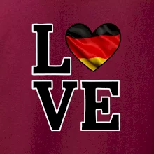 Love Německá vlajka