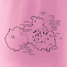 Mapa rozhleden - Liberecký kraj