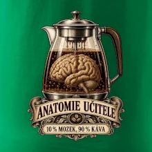 Anatomie učitele deset procent mozek devadesát káva