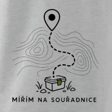 Mířím na souřadnice minimalistická trasa