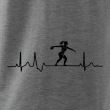 EKG hod diskem