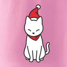 Vánoční kočka sedící