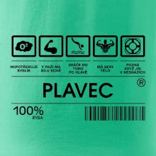 Čárový kód  - Plavec/plavkyně