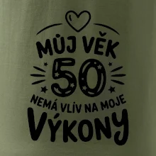 Můj věk nemá vliv na moje výkony
