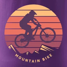 MTB barevné kolo západ slunce