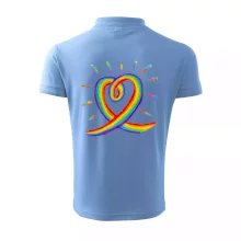 Srdce pride duha kreslená Srdce pride duha kreslená