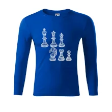 Šachové figurky kreslené