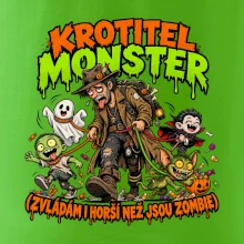 Unavený krotitel monster venčí malé příšerky