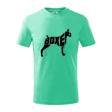 Boxer nápis v těle