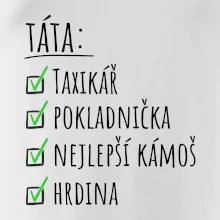 Táta - check list