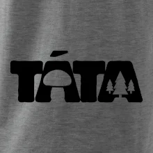 Táta nápis - houbař