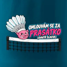 Badminton omluva za prasátko