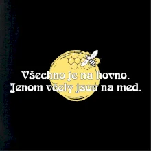 Všechno je na hovno, jen včely na med