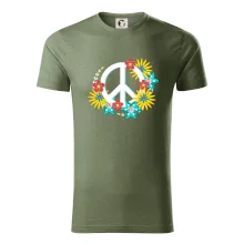Peace symbol abstraktní