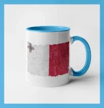 Vlajka Malta okousaná