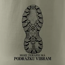 Moje terapie má podrážku Vibram