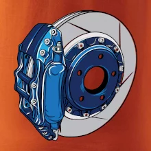 Auto kotoučová brzda