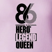 Hero, Legend, Queen 1986