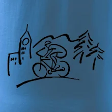 Cyklista na výletě