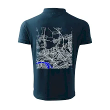 Praha 18200 - Mapa s vodními toky