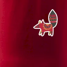 Folklor na prsu liška