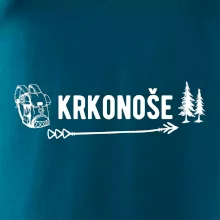 Krkonoše nápis
