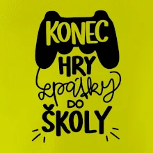 Konec hry, zpátky do školy