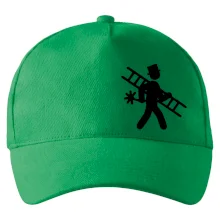 Kominík logo + nápis na zádech