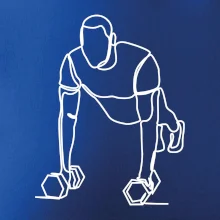 Trenér fitness jedním tahem