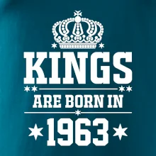 Kings are born in 1963