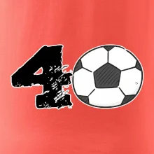 Fotbal kulaté narozeniny 40