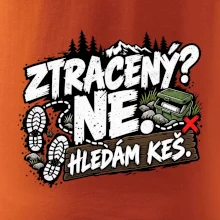 Ztracený ne hledám keš otisky bot
