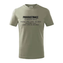 Prokrastinace - TEXT