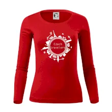 Czech Travelers jednobarevný