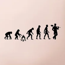 Evoluce kominík v klobouku