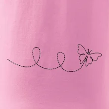 Dráha letu motýla - smyčka