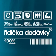 Čárový kód - řidička dodávky