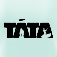 Táta nápis - rybář